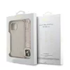 Guess PU Leather MagSafe Apple iPhone 13 hátlapvédő tok pink (GUHMP13MP4GREGSP)