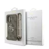Guess PU Leather 4G Logo Strap Apple iPhone 15 Pro Max hátlapvédő tok barna (GUHCP15XP4GMGSW)