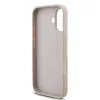 Guess PU Leather 4G Logo Strap Apple iPhone 15 Pro Max hátlapvédő tok pink (GUHCP15XP4GMGSP)