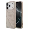 Guess PU Leather Colored Ring MagSafe Apple iPhone 17 Pro hátlapvédő tok pink (GUHMP17LG4GFRP)