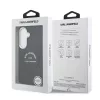 Karl Lagerfeld PU RSG Logo Apple iPhone 17 Pro Max hátlapvédő tok fekete (KLHMP17XPSKRSGEK)