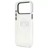 Karl Lagerfeld IML Choupette Sketch Logo MagSafe Apple iPhone 17 Pro hátlapvédő tok átlátszó (KLHMP17LHGCHGKBT)