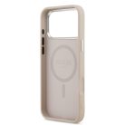 Guess Apple iPhone 17 Pro Max (6.9) PU Triangle Logo MagSafe hátlapvédő tok pink (GUHMP17XPSDTSCMP)