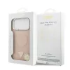 Guess Apple iPhone 17 Pro Max (6.9) PU Triangle Logo MagSafe hátlapvédő tok pink (GUHMP17XPSDTSCMP)