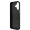 Guess Apple iPhone 17 (6.3) PU Saffiano MagSafe hátlapvédő tok fekete (GUHMP17SPSAREGSK)