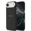 Guess Apple iPhone 17 Air (6.6) PU Saffiano MagSafe hátlapvédő tok fekete (GUHMP17MPSAREGSK)