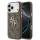Guess Apple iPhone 17 Pro Max PU 4G Metal Logo hátlapvédő tok barna (GUHCP17XP4G4SMCW)