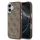 Guess Apple iPhone 17 Pro PU 4G MagSafe hátlapvédő tok barna (GUHMP17LP4GSSMCW)