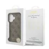 Guess Apple iPhone 17 Pro PU 4G MagSafe hátlapvédő tok barna (GUHMP17LP4GSSMCW)
