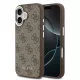 Guess Apple iPhone 17 Pro Max PU 4G MagSafe hátlapvédő tok barna (GUHMP17XP4GSSMCW)