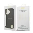 Guess PU Leather Classic Logo MagSafe Apple iPhone 17 (6.3) hátlapvédő tok fekete (GUHMP17SP4MSEGCK)