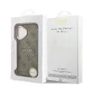 Guess PU Leather Classic Logo MagSafe Apple iPhone 17 (6.3) hátlapvédő tok barna (GUHMP17SP4MSEGCW)