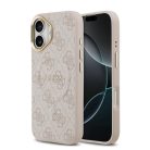 Guess PU Leather Classic Logo MagSafe Apple iPhone 17 (6.3) hátlapvédő tok pink (GUHMP17SP4MSEGCP)