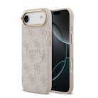 Guess PU Leather Classic Logo MagSafe Apple iPhone 17 Air (6.6) hátlapvédő tok pink (GUHMP17MP4MSEGCP)