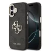 Guess PU Leather 4G Logo Apple iPhone 17 (6.3) hátlapvédő tok fekete (GUHCP17S4GMGCGR)
