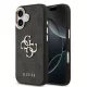 Guess PU Leather 4G Logo Apple iPhone 17 (6.3) hátlapvédő tok fekete (GUHCP17S4GMGCGR)