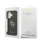 Guess PU Leather 4G Logo MagSafe Apple iPhone 17 (6.3) hátlapvédő tok fekete (GUHCP17S4GMGCGR)