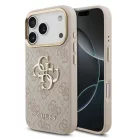 Guess PU Leather 4G Logo MagSafe Apple iPhone 17 Pro Max (6.9) hátlapvédő tok pink (GUHCP17X4GMGCPI)