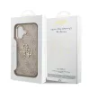 Guess PU Leather 4G Logo Apple iPhone 17 Pro Max (6.9) hátlapvédő tok pink (GUHCP17X4GMGCPI)