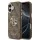 Guess PU Leather 4G Logo Apple iPhone 17 hátlapvédő tok barna (GUHCP17S4GMGCBR)