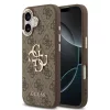 Guess PU Leather 4G Logo Apple iPhone 17 Pro hátlapvédő tok barna (GUHCP17L4GMGCBR)