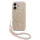 Guess IML FLOWERS MagSafe Apple iPhone 17 (6.3) hátlapvédő tok pink (GUHMP17SHCPOFPP)