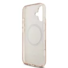 Guess IML FLOWERS MagSafe Apple iPhone 17 (6.3) hátlapvédő tok pink (GUHMP17SHCPOFPP)