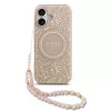 Guess IML FLOWERS MagSafe Apple iPhone 17 Air (6.6) hátlapvédő tok pink (GUHMP17MHCPOFPP)