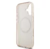 Guess IML FLOWERS MagSafe Apple iPhone 17 Air (6.6) hátlapvédő tok pink (GUHMP17MHCPOFPP)
