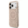 Guess IML FLOWERS MagSafe Apple iPhone 17 Pro (6.3) hátlapvédő tok pink (GUHMP17LHCPOFPP)