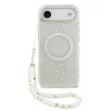 Guess IML FLOWERS MagSafe Apple iPhone 17 Air (6.6) hátlapvédő tok fehér (GUHMP17MHCPOFPH)