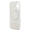 Guess IML FLOWERS MagSafe Apple iPhone 17 Air (6.6) hátlapvédő tok fehér (GUHMP17MHCPOFPH)