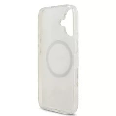   Guess IML FLOWERS MagSafe Apple iPhone 17 Pro (6.3) hátlapvédő tok fehér (GUHMP17LHCPOFPH)