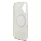 Guess IML FLOWERS MagSafe Apple iPhone 17 Pro Max (6.9) hátlapvédő tok fehér (GUHMP17XHCPOFPH)