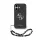 Guess PU Leather 4G Logo Strap Apple iPhone 17 (6.3) hátlapvédő tok fekete (GUHCP17SP4GMGSK)