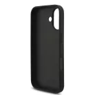 Guess PU Leather 4G Logo Strap Apple iPhone 17 Air (6.6) hátlapvédő tok fekete (GUHCP17MP4GMGSK)