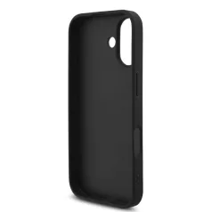   Guess PU Leather 4G Logo Strap Apple iPhone 17 Air (6.6) hátlapvédő tok fekete (GUHCP17MP4GMGSK)