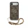 Guess PU Leather 4G Logo Strap Apple iPhone 17 Air (6.6) hátlapvédő tok barna (GUHCP17MP4GMGSW)