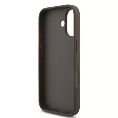   Guess PU Leather 4G Logo Strap Apple iPhone 17 Pro Max (6.9) hátlapvédő tok barna (GUHCP17XP4GMGSW)