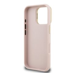   Guess PU Grained 4G Stand Apple iPhone 17 Pro Max (6.9) hátlapvédő tok pink (GUHCP17XPCS4GSP)