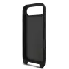 Karl Lagerfeld Crossbody Popruh Metal Karl and Choupette Apple iPhone 17 Air (6.6) hátlapvédő tok fekete (KLHCP17MSAKCPBK)