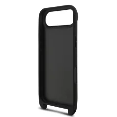   Karl Lagerfeld Crossbody Popruh Metal Karl and Choupette Apple iPhone 17 Air (6.6) hátlapvédő tok fekete (KLHCP17MSAKCPBK)