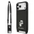 Karl Lagerfeld Crossbody Popruh Metal Karl and Choupette Apple iPhone 17 Pro Max (6.9) hátlapvédő tok fekete (KLHCP17XSAKCPBK)
