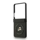 Karl Lagerfeld PU K&CH Heads MagSafe Samsung F766B Galaxy Z Flip 7 hátlapvédő tok fekete (KLHMZF7PSMLRKCK)