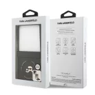 Karl Lagerfeld PU K&CH Heads MagSafe Samsung F766B Galaxy Z Flip 7 hátlapvédő tok fekete (KLHMZF7PSMLRKCK)