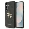 Guess PU 4G Metal Logo Samsung S731B Galaxy S25 FE hátlapvédő tok szürke (GUHCS25FE4GMGGR)