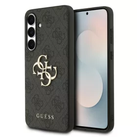   Guess PU 4G Metal Logo Samsung S731B Galaxy S25 FE hátlapvédő tok szürke (GUHCS25FE4GMGGR)