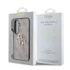 Guess Samsung S731B Galaxy S25 FE PU 4G Metal Logo hátlapvédő tok pink (GUHCS25FE4GMGPI)