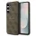 Guess PU Leather Colored Ring MagSafe Samsung S731B Galaxy S25 FE hátlapvédő tok barna (GUHMS25FEG4GFRW)