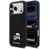 Karl Lagerfeld Rhinestones K&CH Pin Apple iPhone 17 Pro Max hátlapvédő tok fekete (KLHCP17X6PRKCLK)